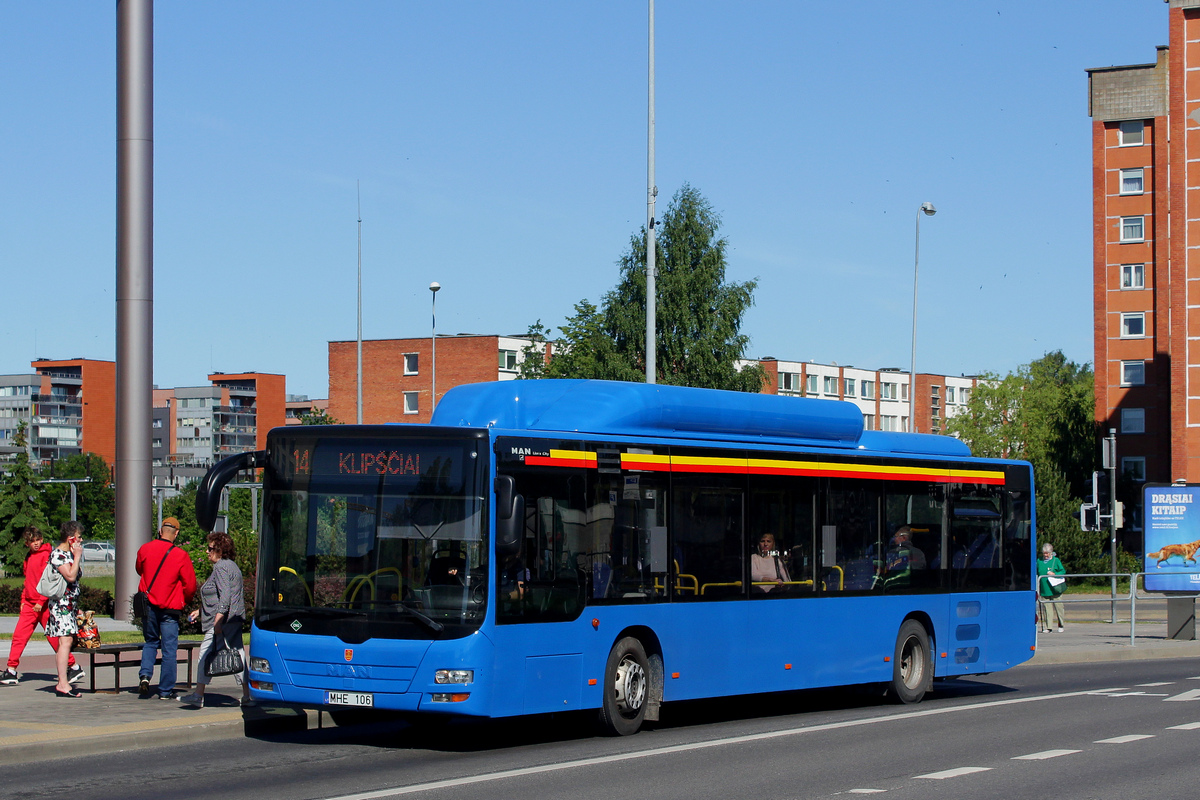 Литва, MAN A21 Lion's City NL273 CNG № MHE 106