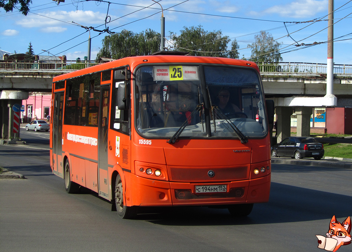 Нижегородская область, ПАЗ-320414-04 "Вектор" № 15595