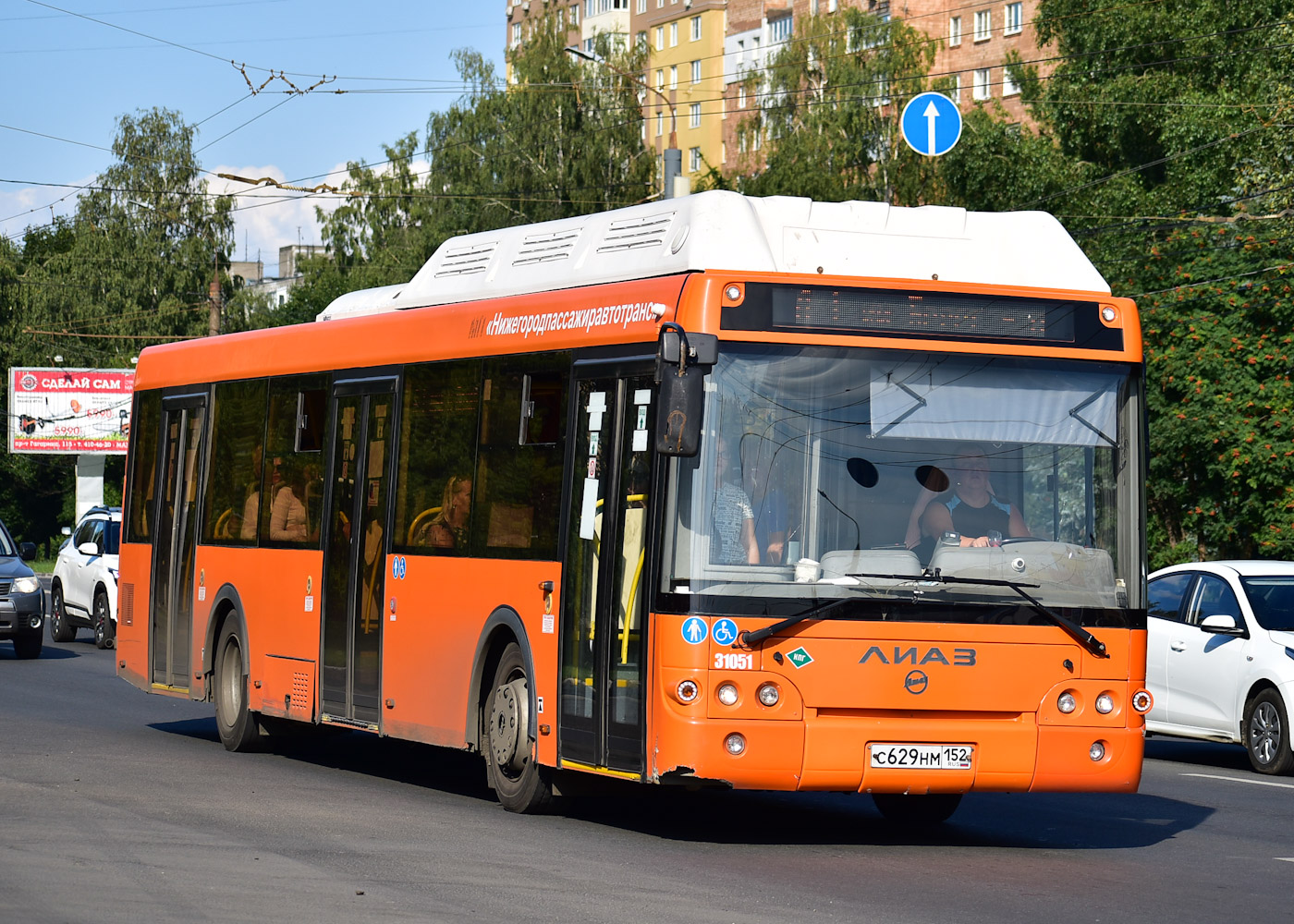 Нижегородская область, ЛиАЗ-5292.67 (CNG) № 31051