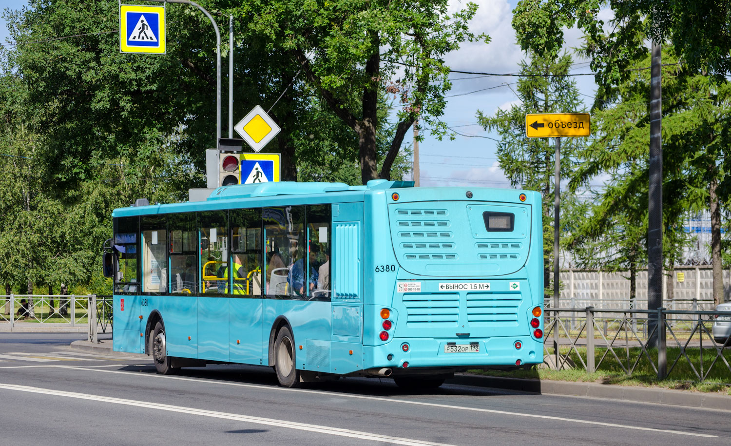 Санкт-Петербург, Volgabus-5270.G2 (LNG) № 6380