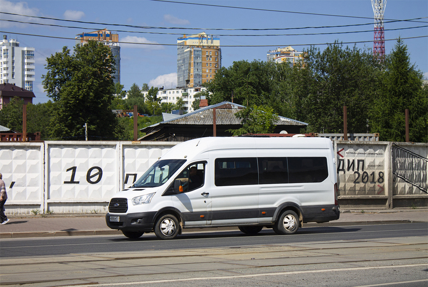 Пермский край, Ford Transit FBD [RUS] (Z6F.ESG.) № М 888 ЕМ 159