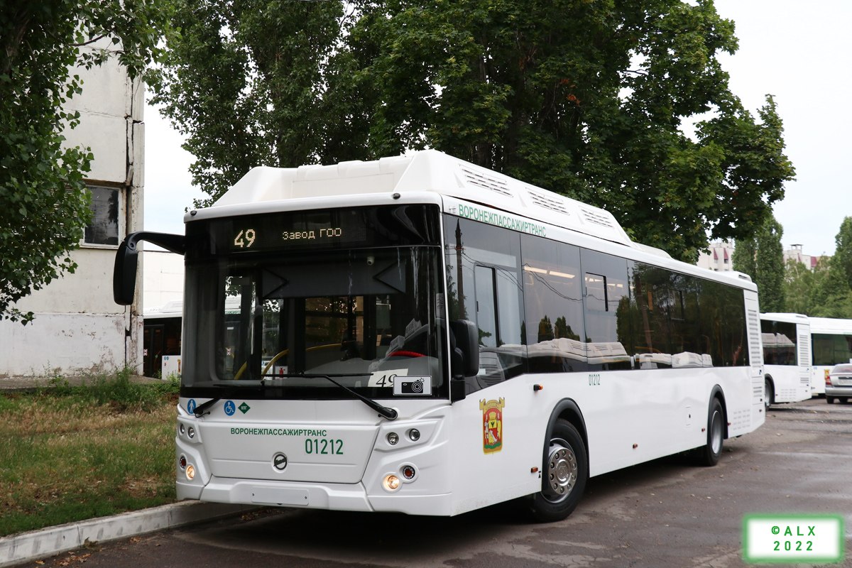 Воронежская область, ЛиАЗ-5292.67 (CNG) № 01212