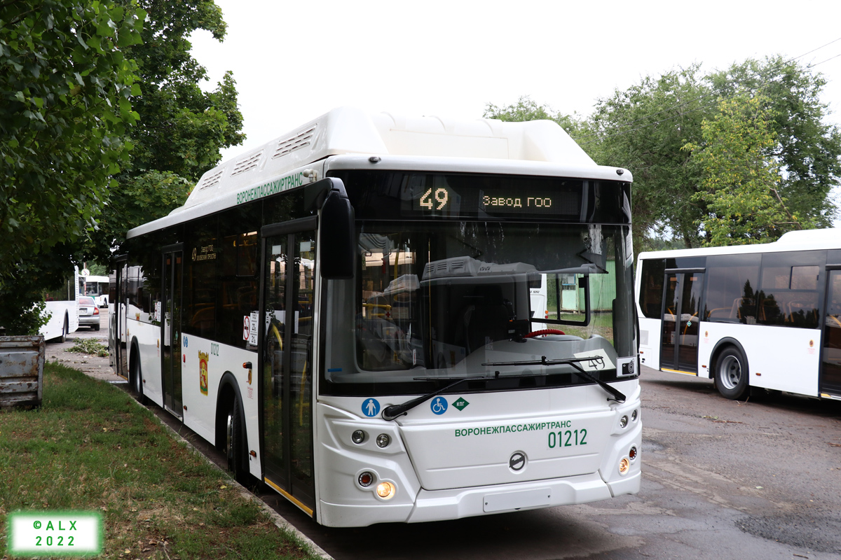 Воронежская область, ЛиАЗ-5292.67 (CNG) № 01212