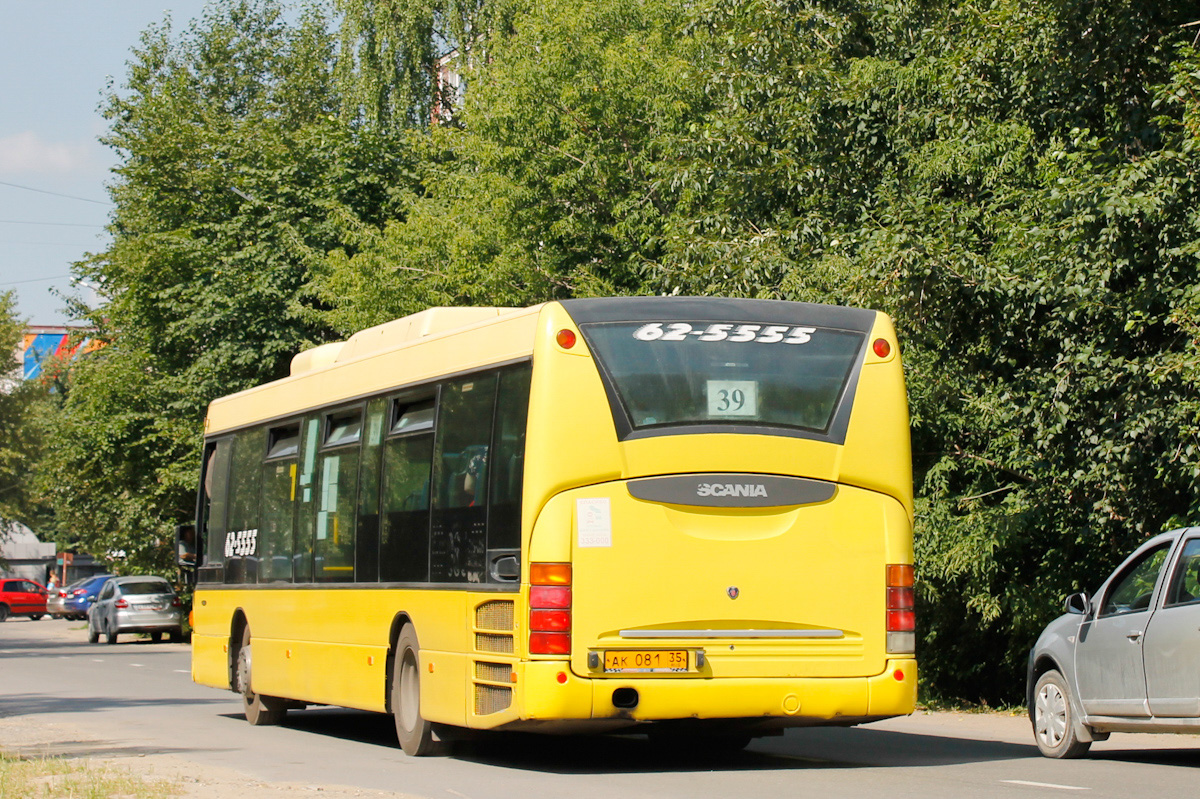 Вологодская область, Scania OmniLink I (Скания-Питер) № АК 081 35