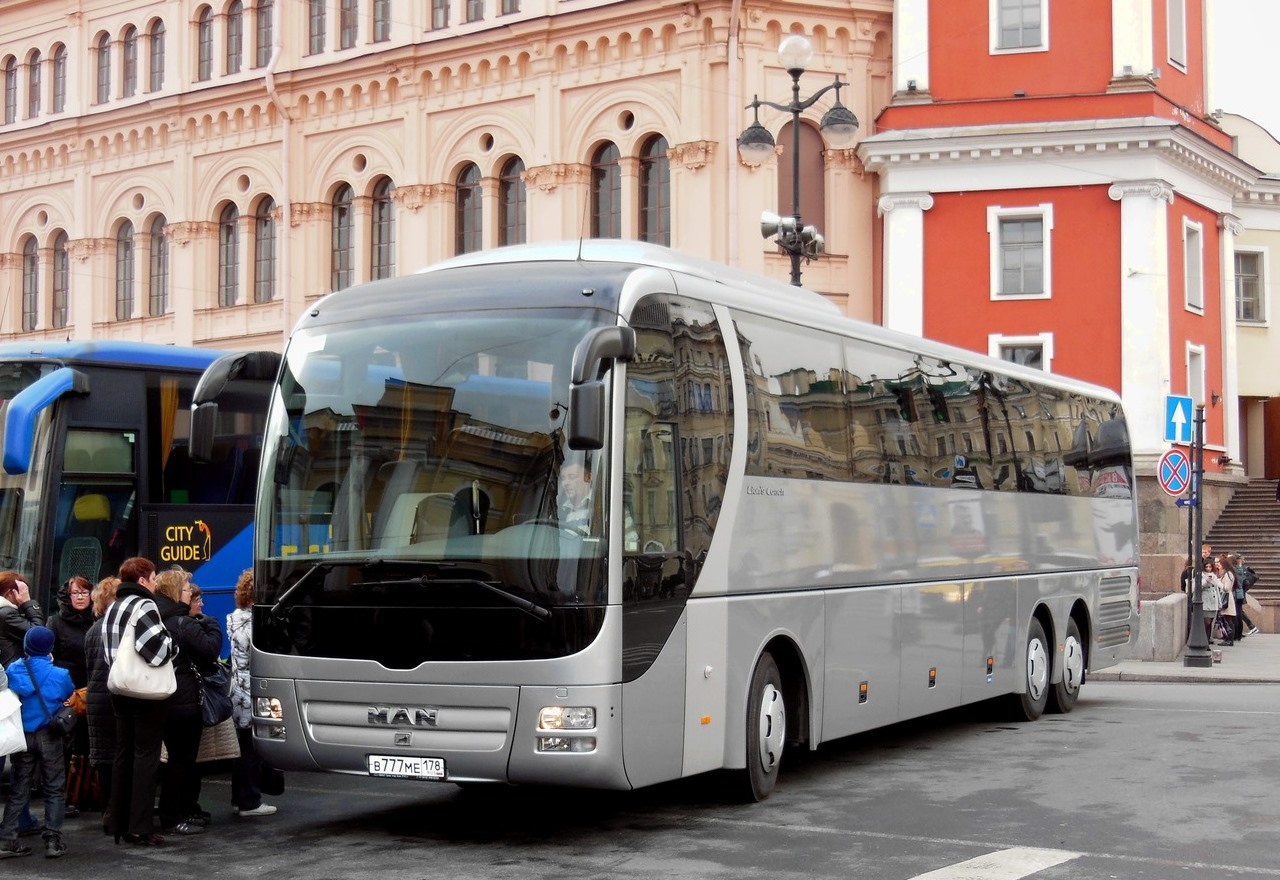 Sankt Petersburg, MAN R08 Lion's Coach L RHC444 L Nr. В 777 МЕ 178