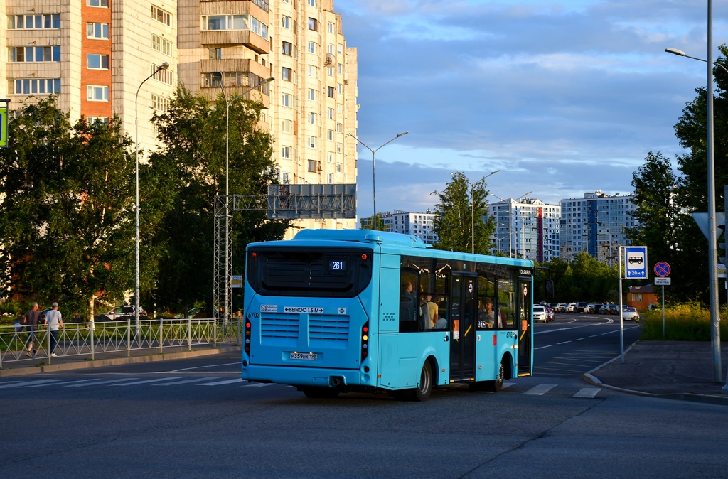 Санкт-Петербург, Volgabus-4298.G4 (LNG) № 6703