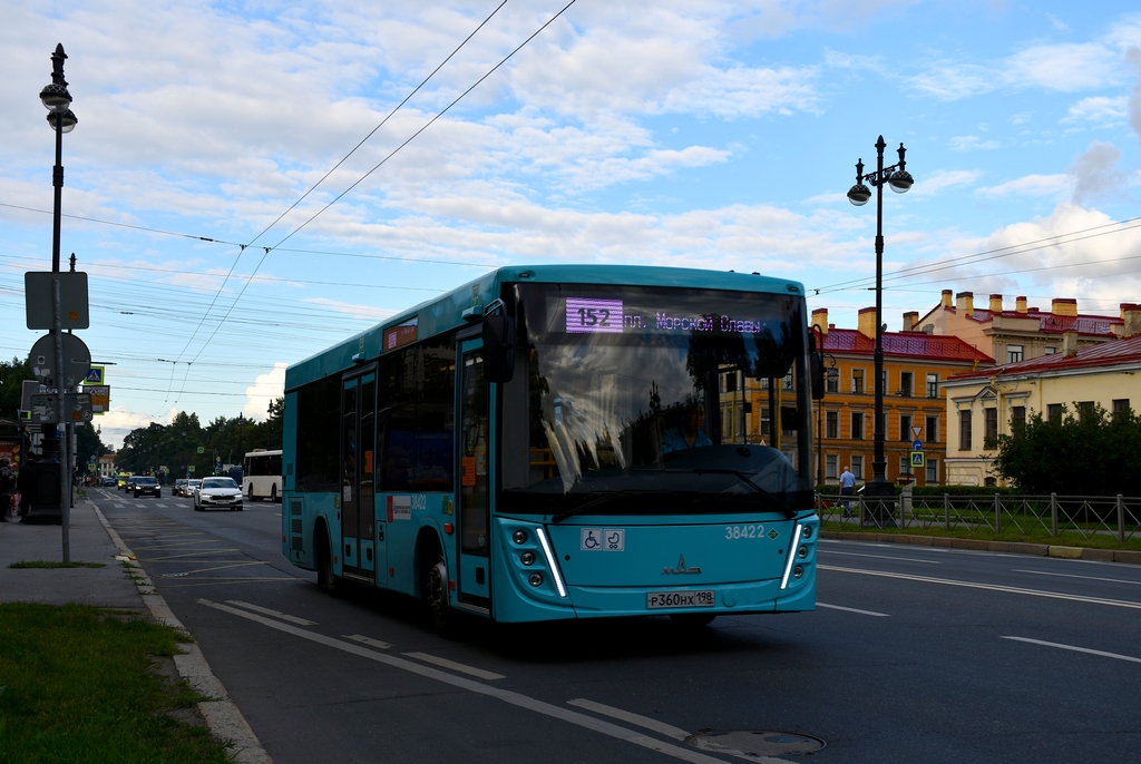 Санкт-Петербург, МАЗ-206.947 № 38422