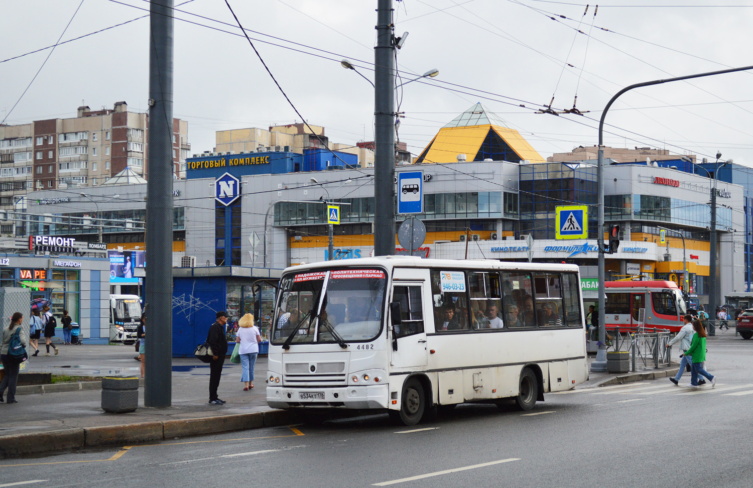 Санкт-Петербург, ПАЗ-320402-05 № n482