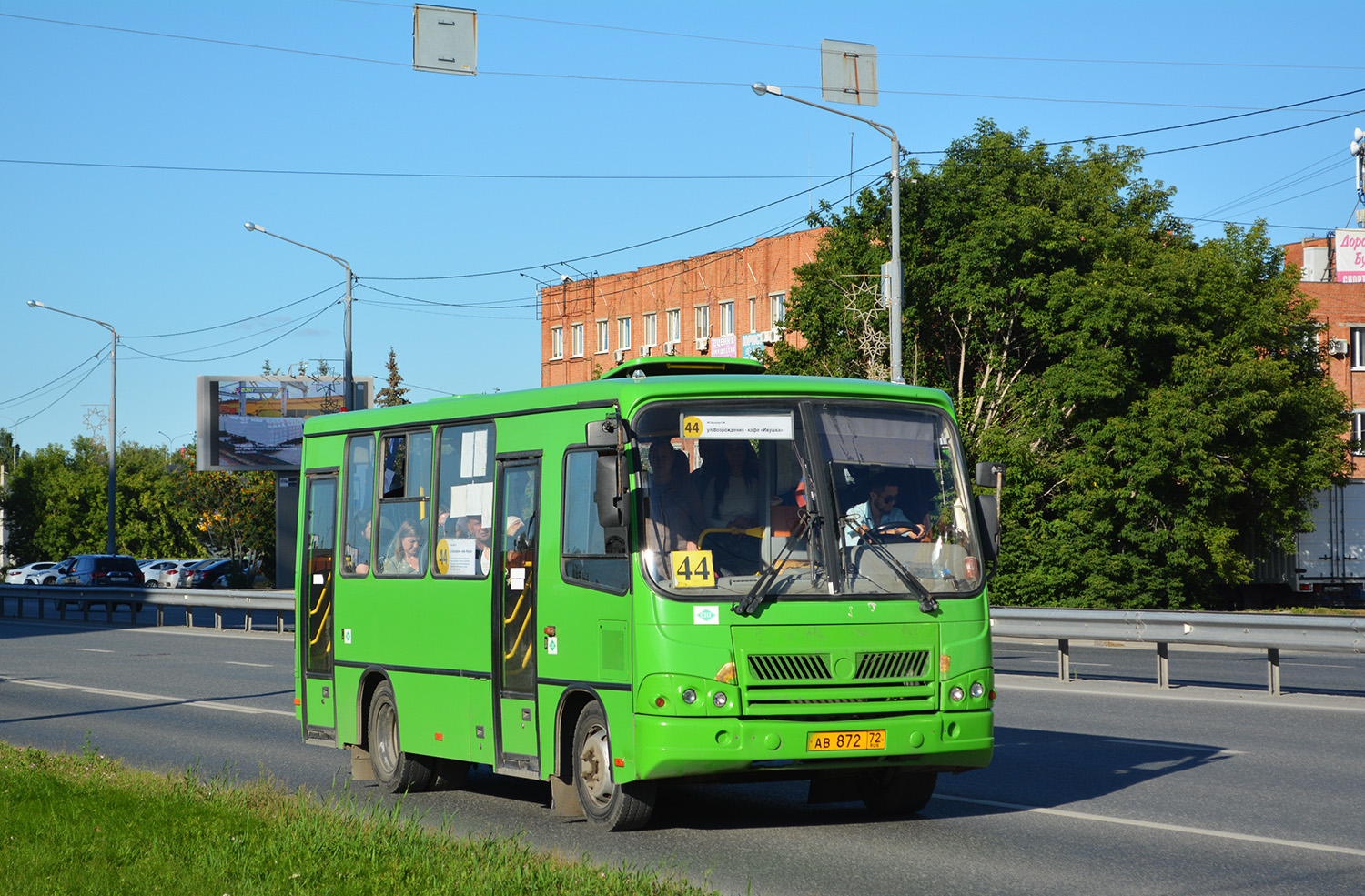 Тюменская область, ПАЗ-320302-22 № АВ 872 72