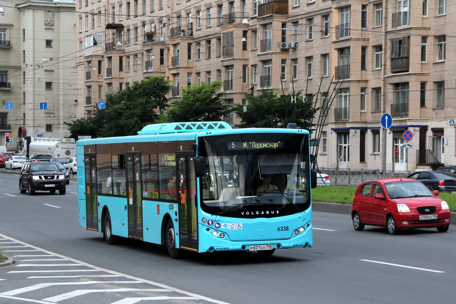 Санкт-Пецярбург, Volgabus-5270.G4 (LNG) № 6338