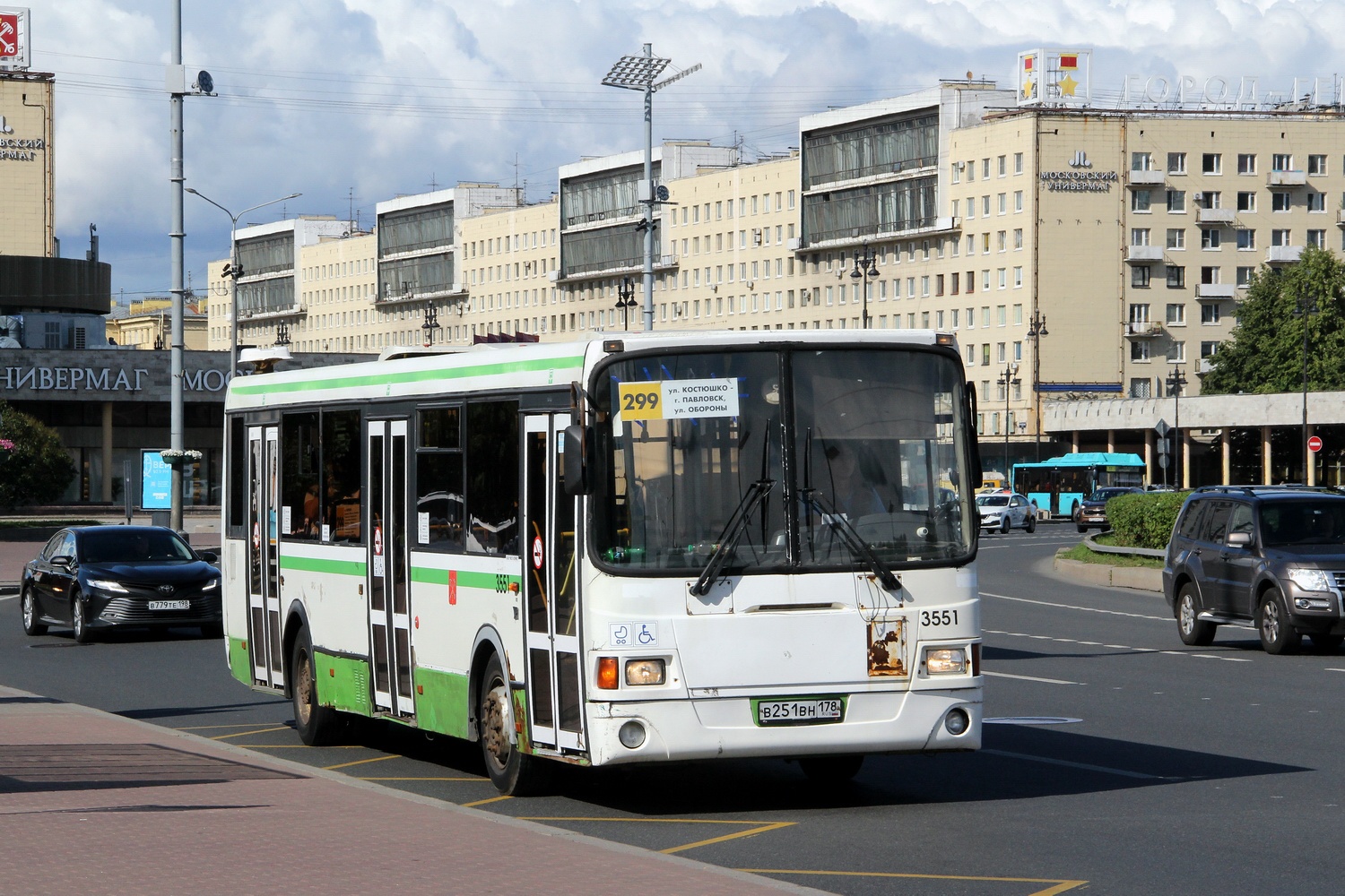 Санкт-Петербург, ЛиАЗ-5293.53 № 3551