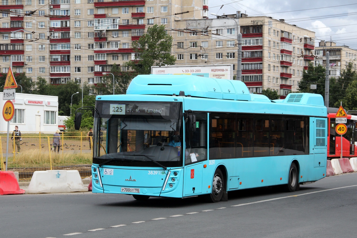 Санкт-Петербург, МАЗ-203.948 № 38391