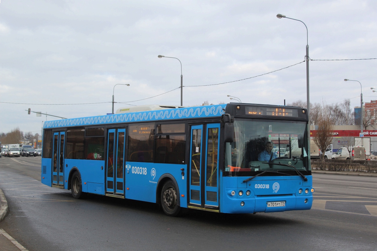 Moskau, LiAZ-5292.22 (2-2-2) Nr. 030318