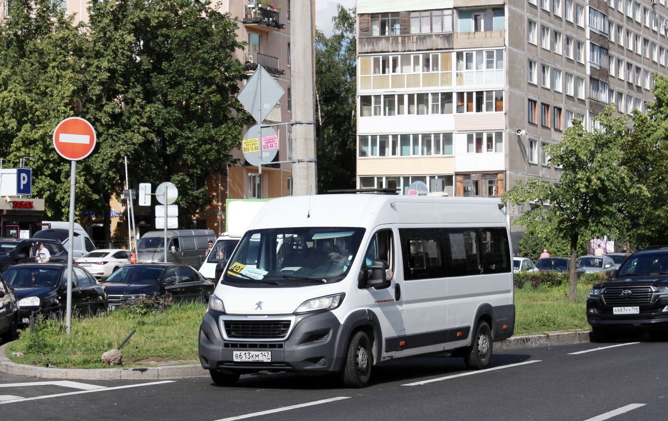 Ленинградская область, Промтех-22437* (Peugeot Boxer) № В 613 КМ 147