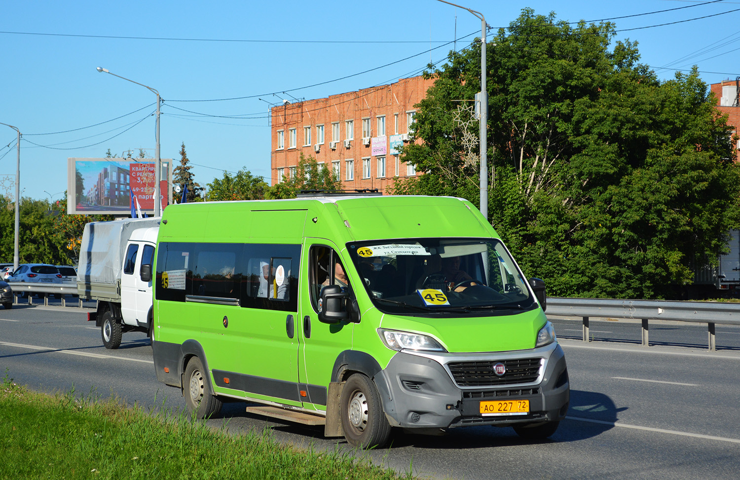 Тюменская область, Нижегородец-FST613 (FIAT Ducato) № АО 227 72