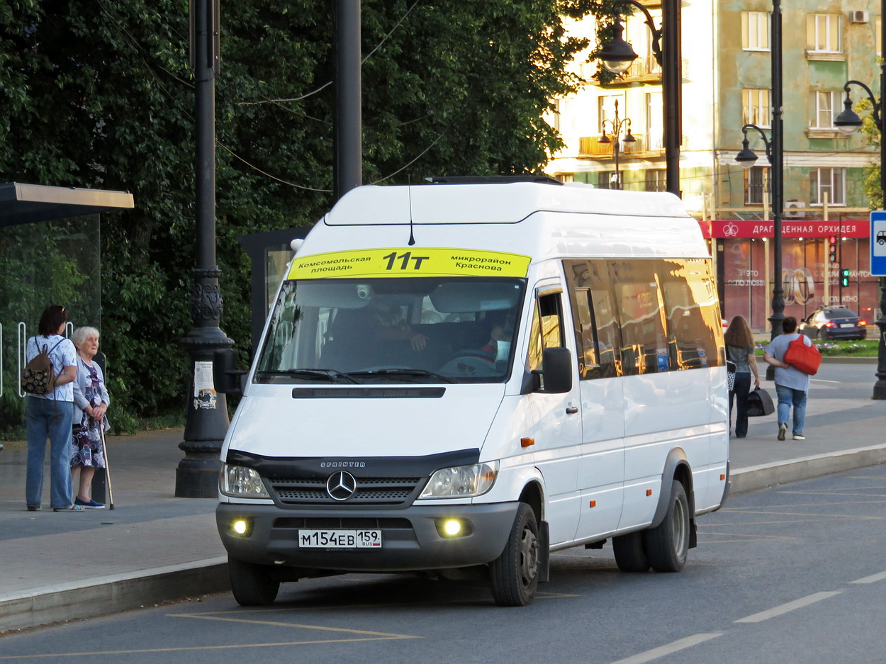 Пермский край, Луидор-223227 (MB Sprinter Classic) № М 154 ЕВ 159