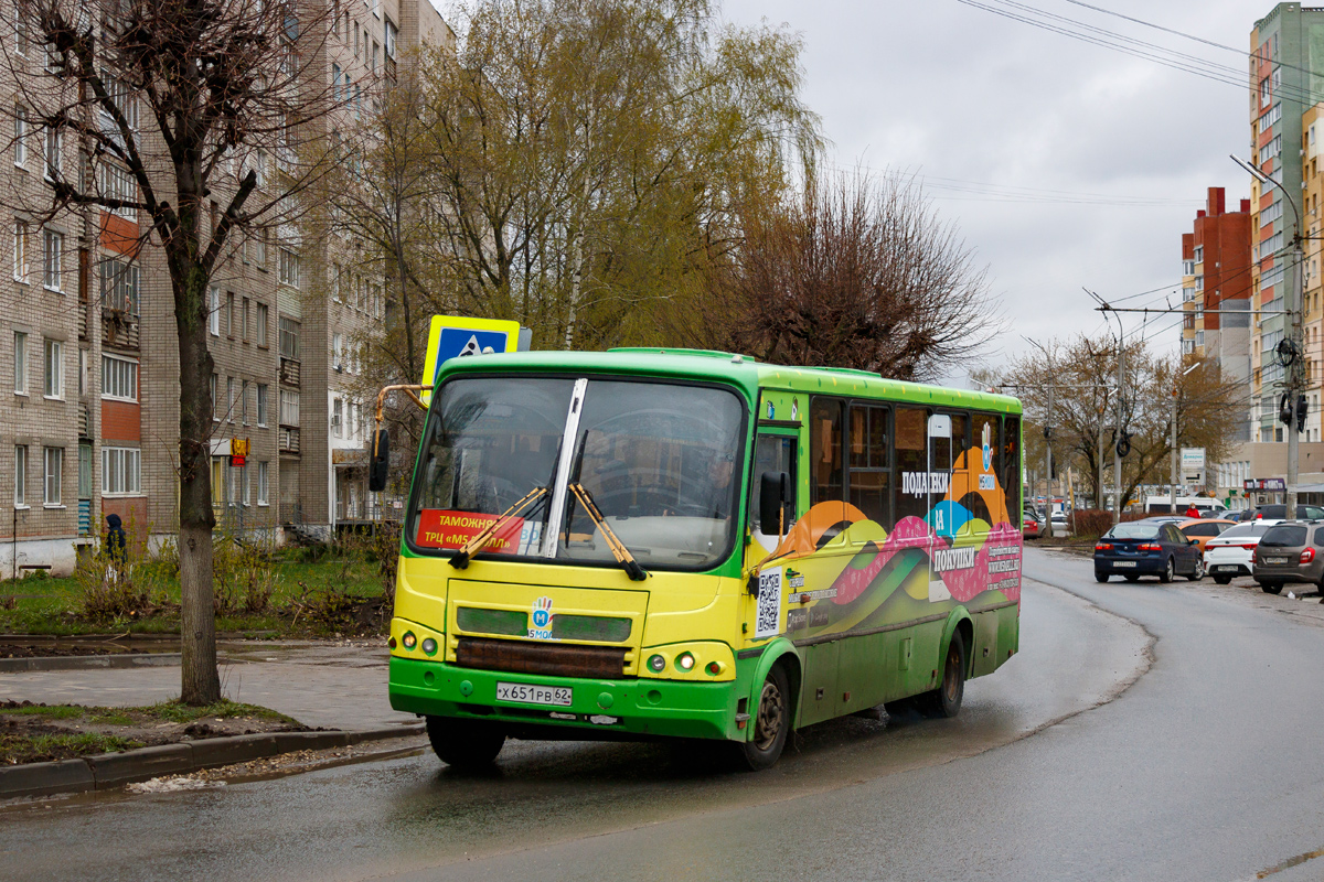 Рязанская область, ПАЗ-320412-05 № Х 651 РВ 62