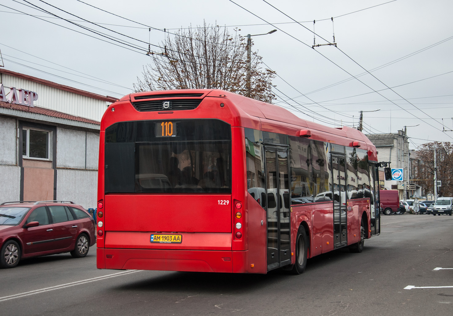 Житомирская область, Volvo 7900 Hybrid № AM 1903 AA