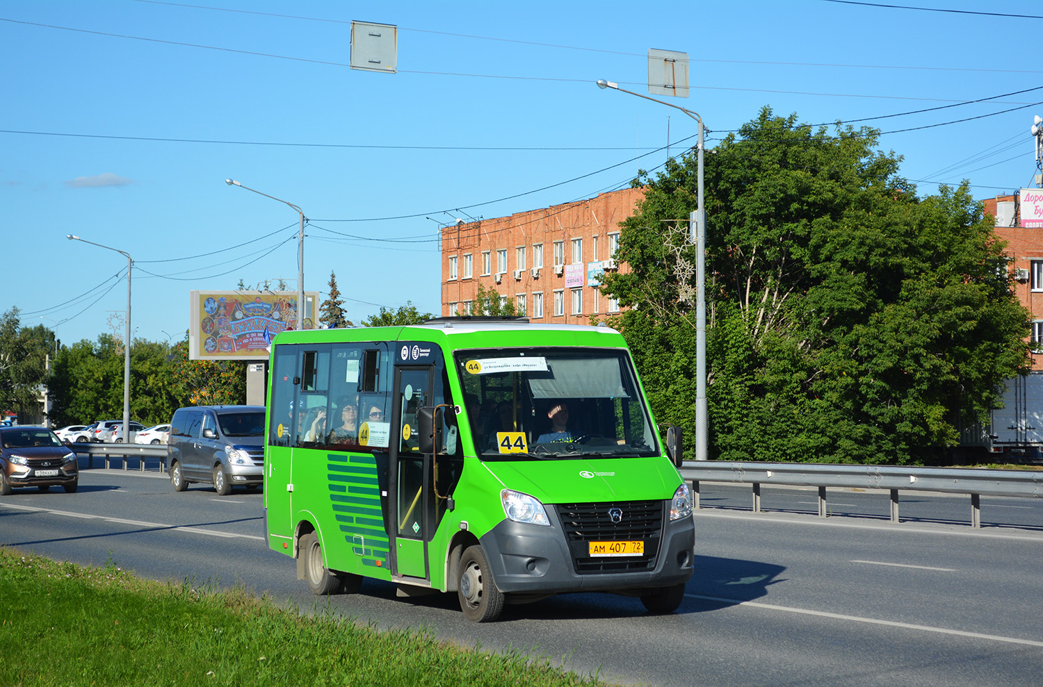 Тюменская область, ГАЗ-A64R45 Next № АМ 407 72