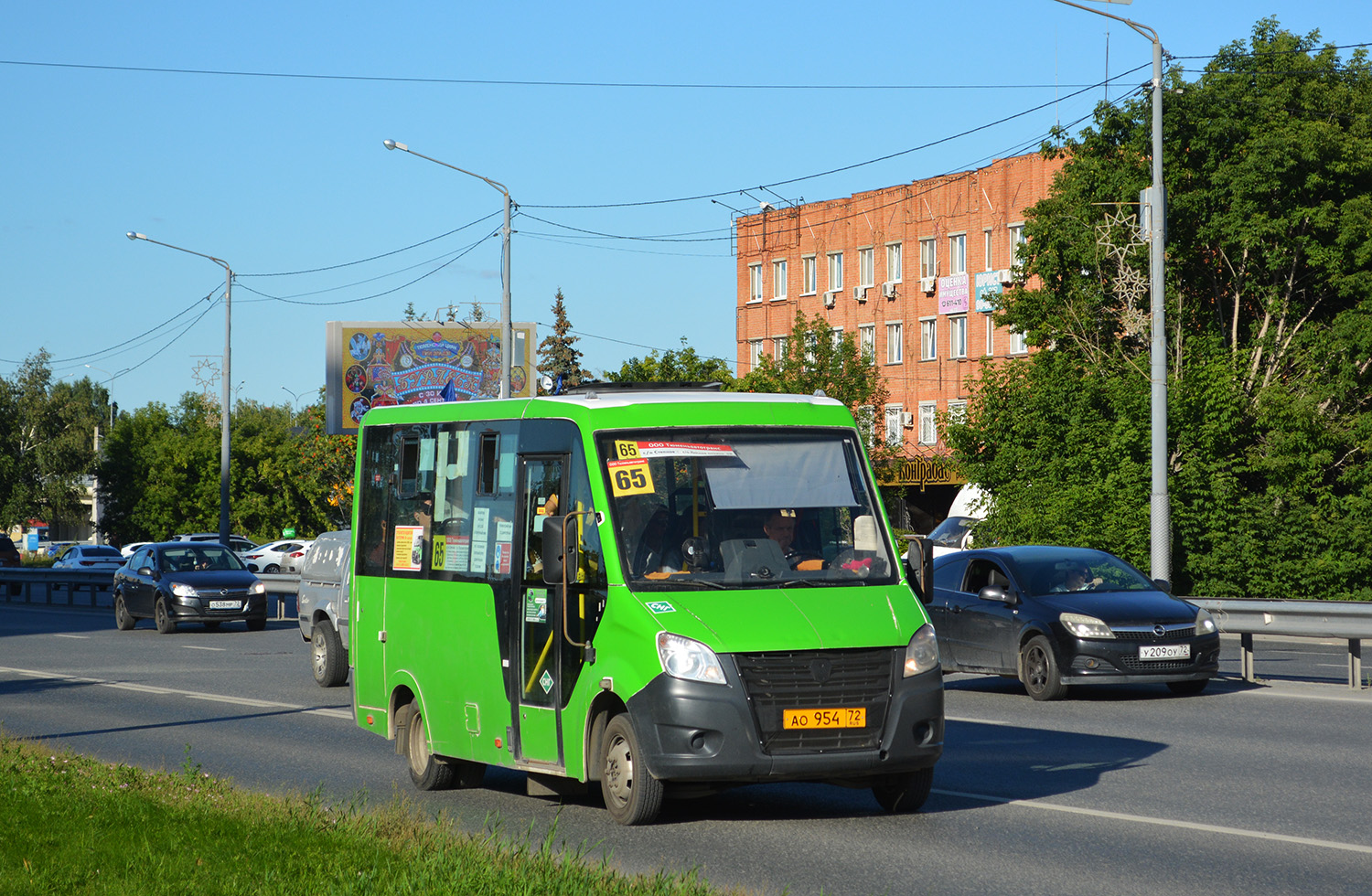 Цюменская вобласць, ГАЗ-A64R45 Next № АО 954 72
