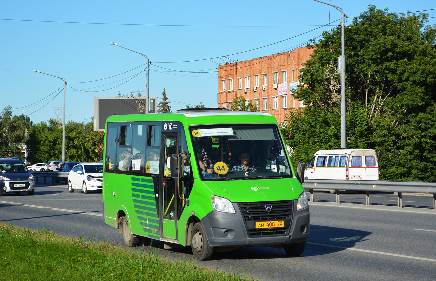 Тюменская область, ГАЗ-A64R45 Next № АМ 408 72