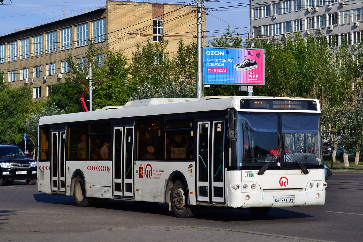 Красноярский край, ЛиАЗ-5292.22 (2-2-2) № К 642 РЕ 124