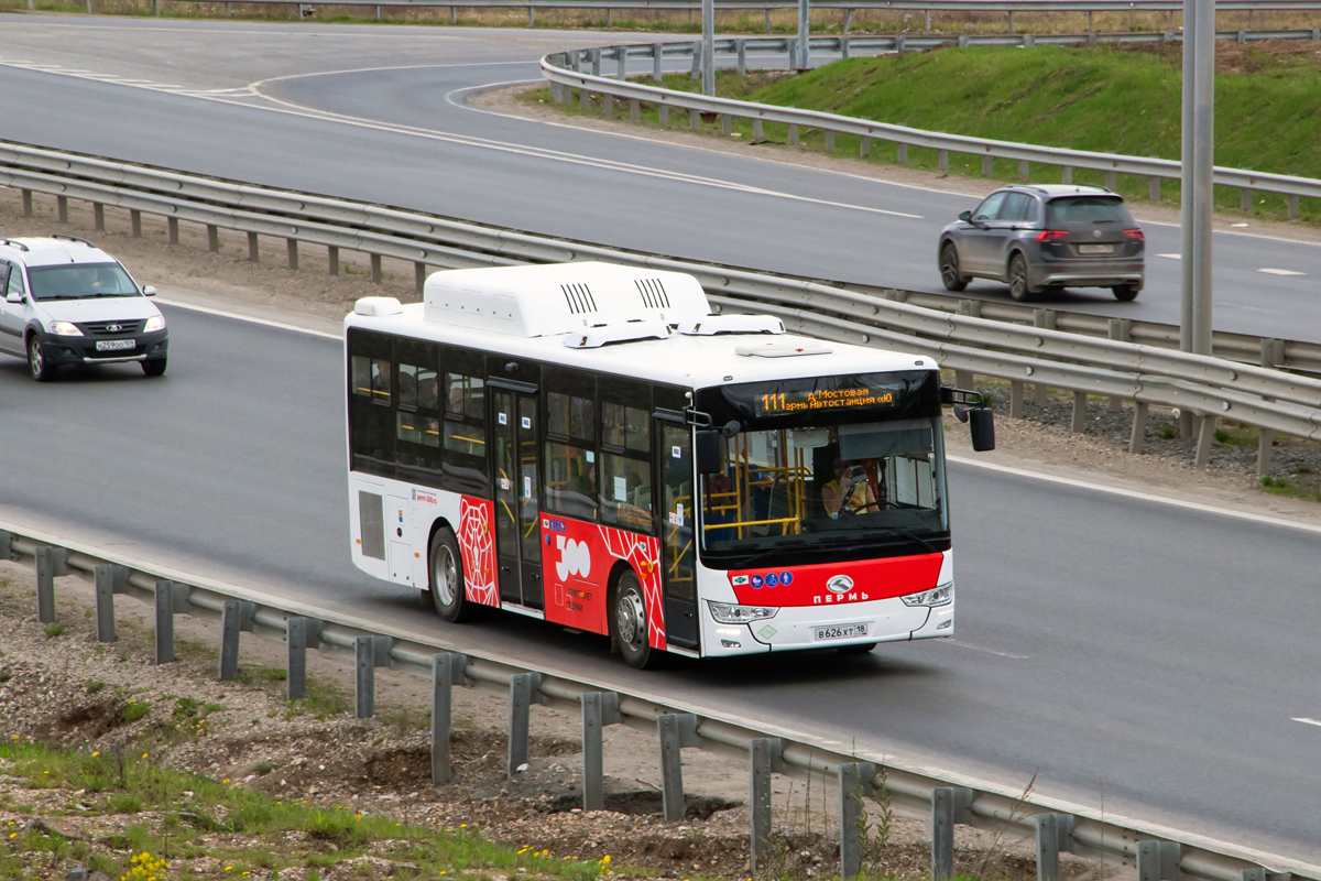 Пермский край, King Long XMQ6106G № В 626 ХТ 18