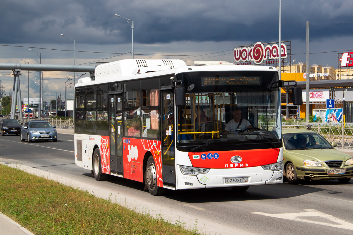 Пермский край, King Long XMQ6106G № Е 270 ХТ 18