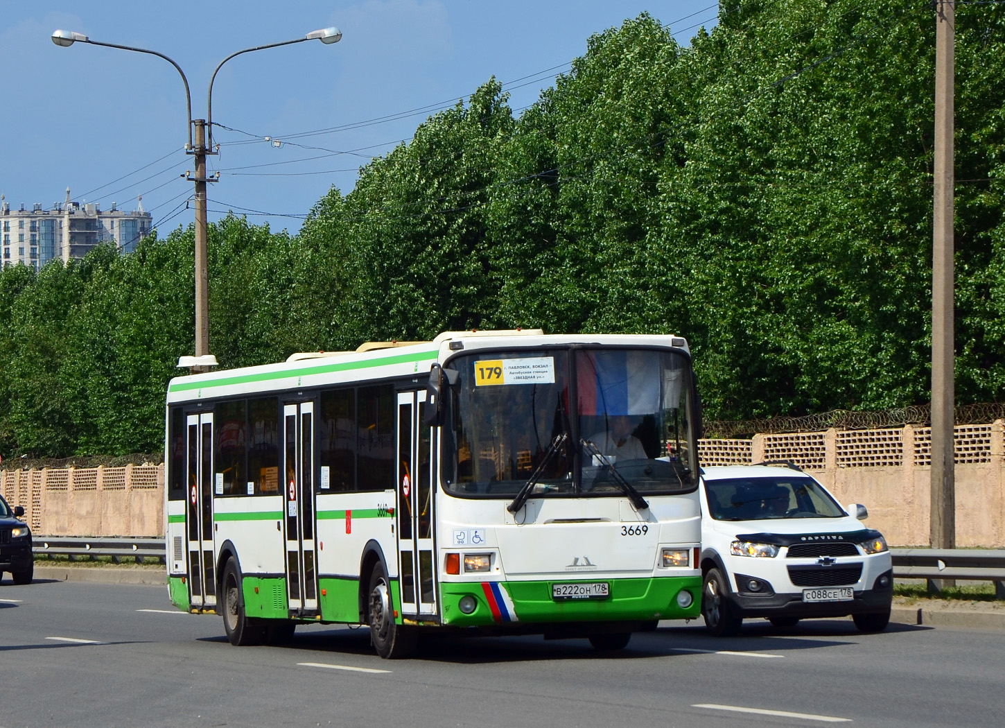 Санкт-Петербург, ЛиАЗ-5293.60 № 3669