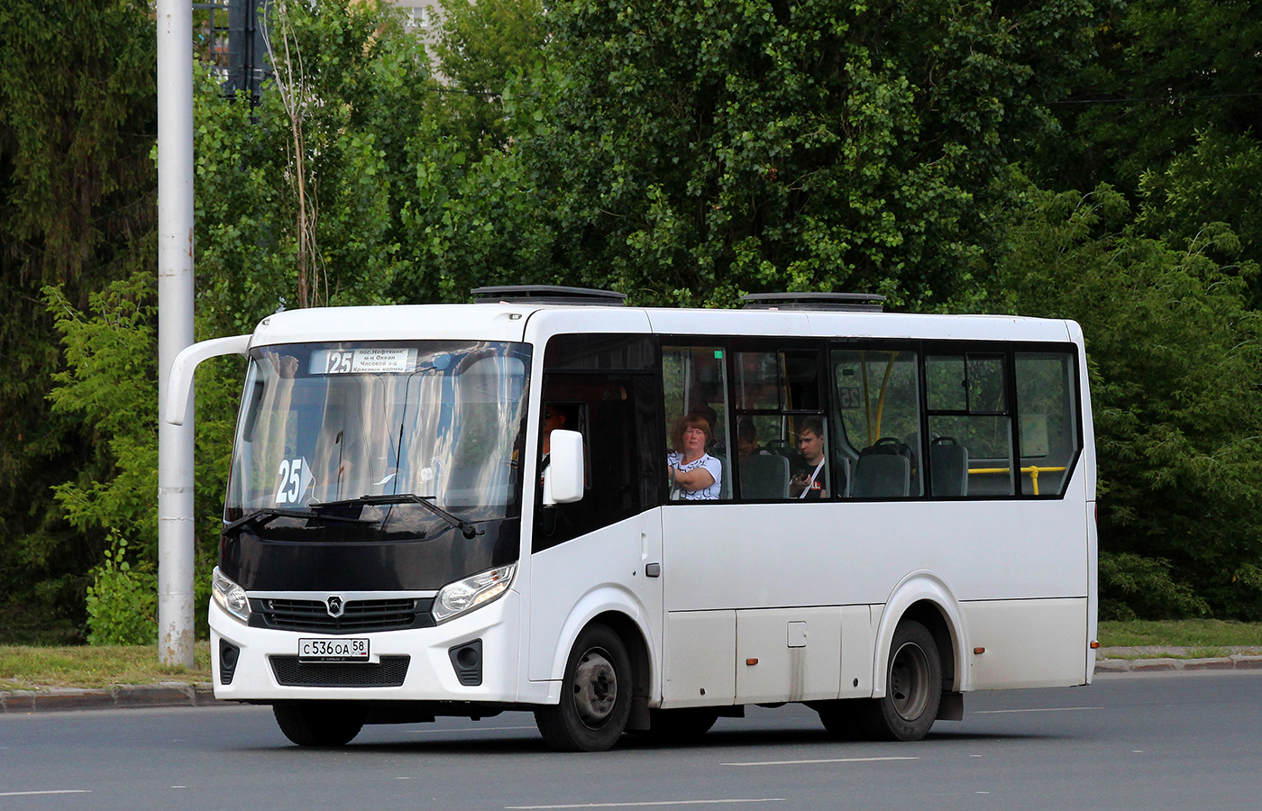 Пензенская область, ПАЗ-320435-04 "Vector Next" № С 536 ОА 58