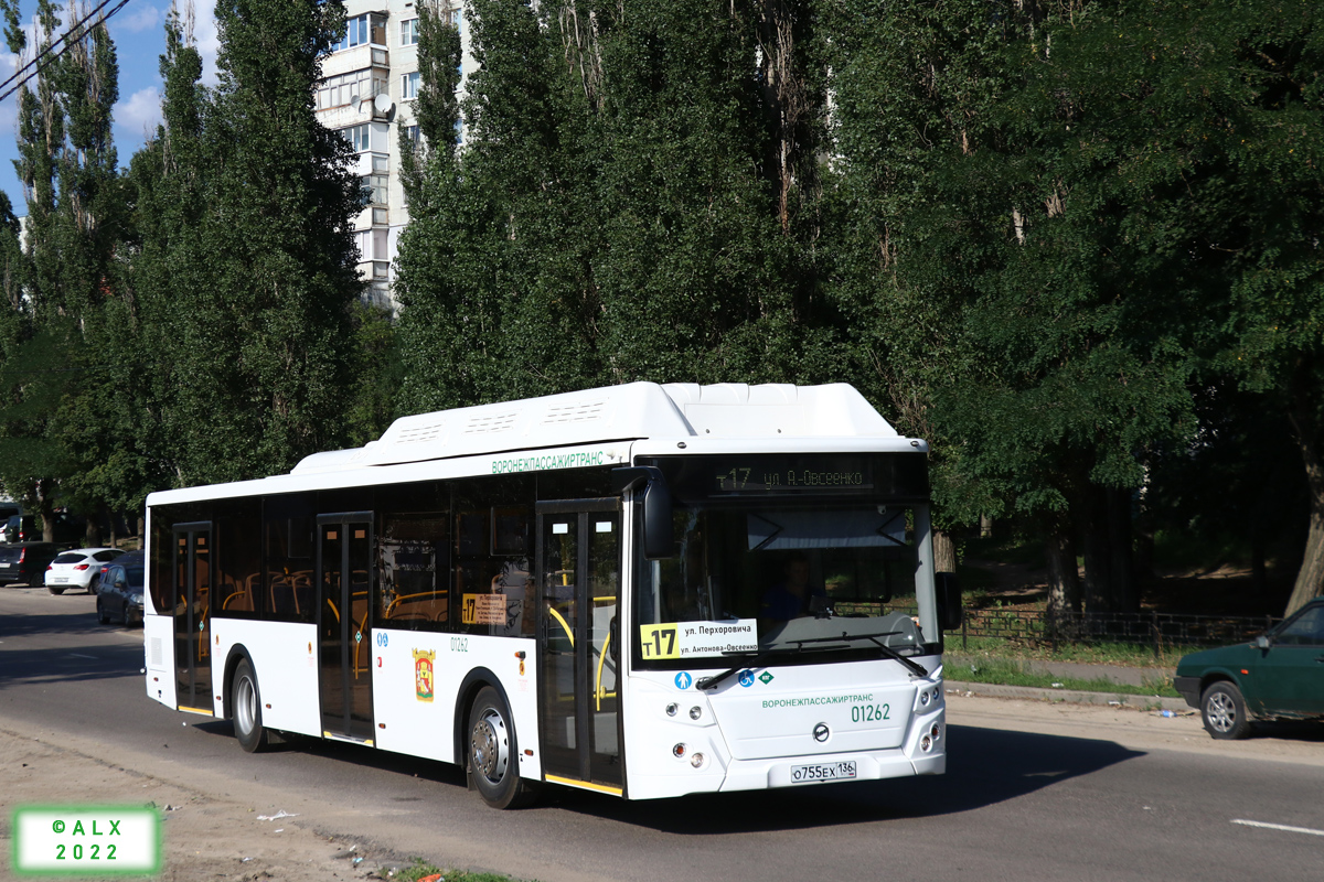 Воронежская область, ЛиАЗ-5292.67 (CNG) № 01262