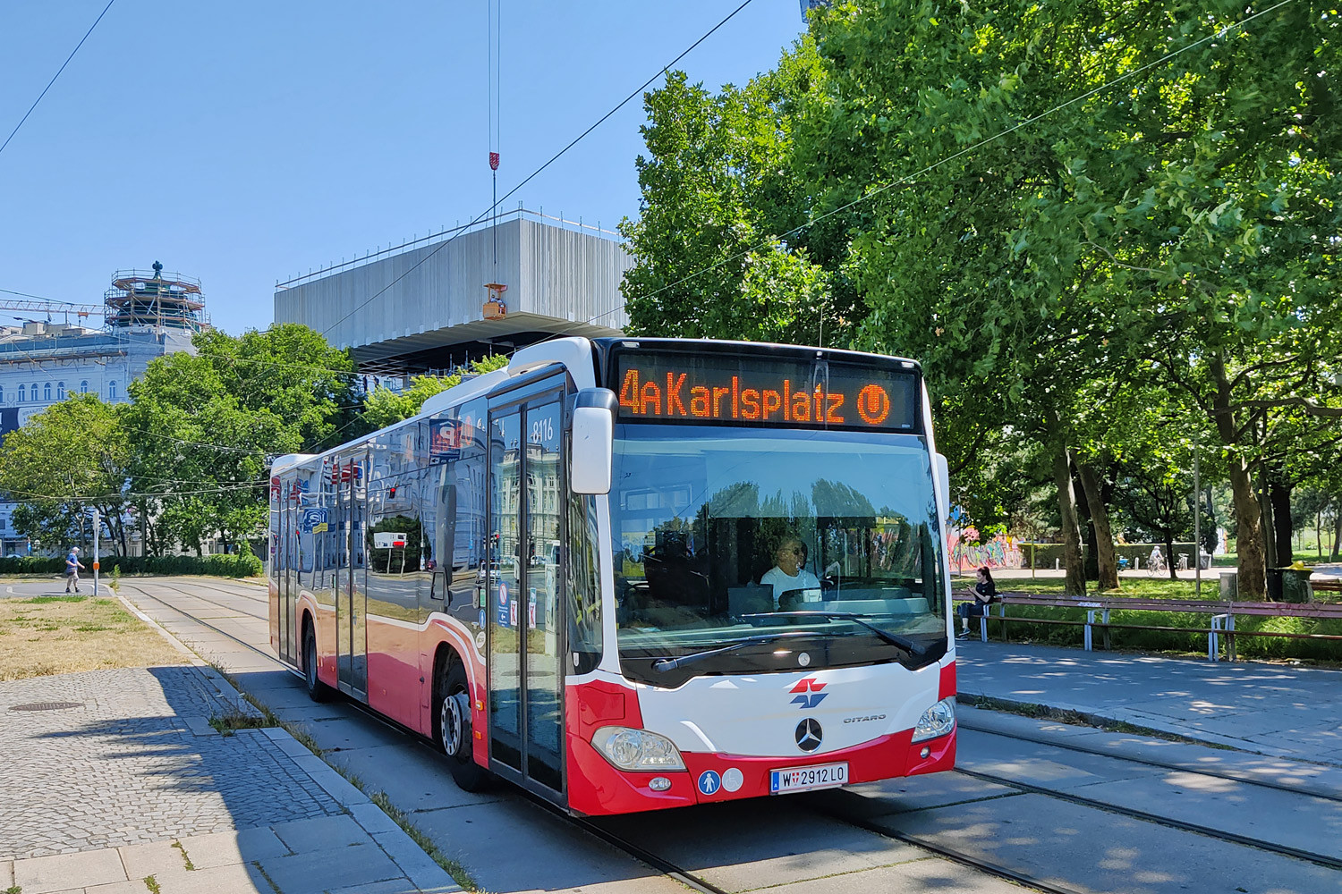 Австрия, Mercedes-Benz Citaro C2 № 8116