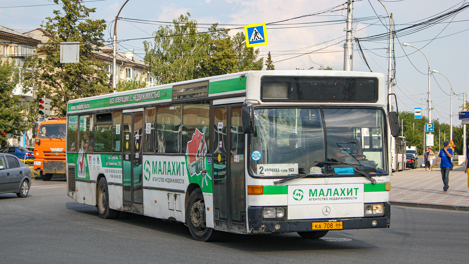 Свердловская область, Mercedes-Benz O405N № КА 708 66