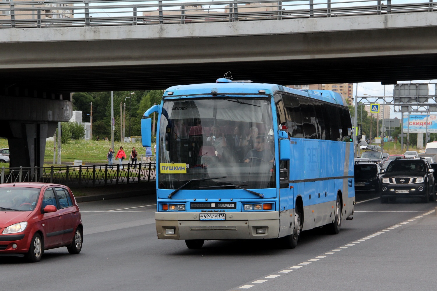 Санкт-Петербург, Ikarus EAG 398.20/E98.20 № У 624 ОУ 178