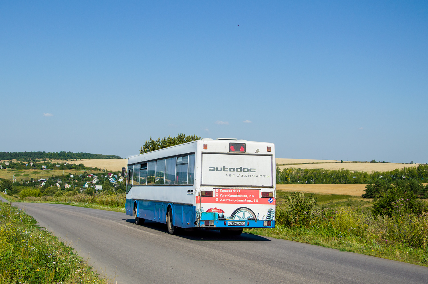 Пензенская область, Mercedes-Benz O405 № С 954 ХМ 58