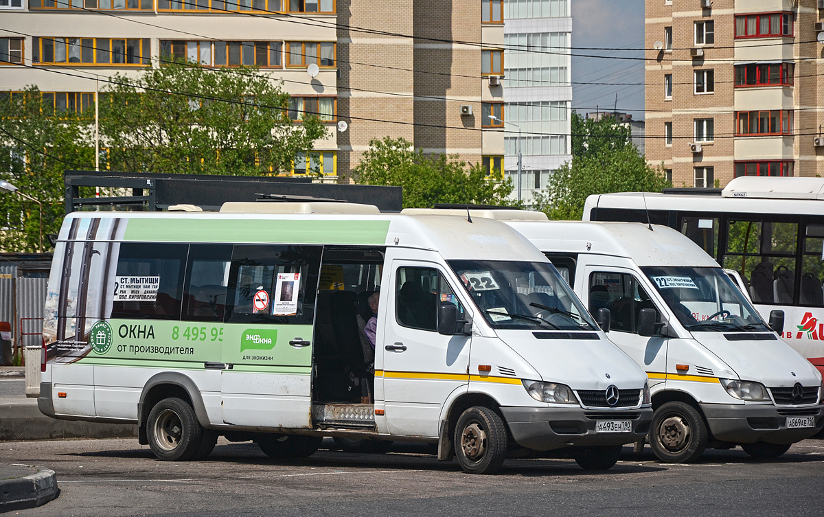 Moskevská oblast, Luidor-223237 (MB Sprinter Classic) č. А 493 ЕН 790