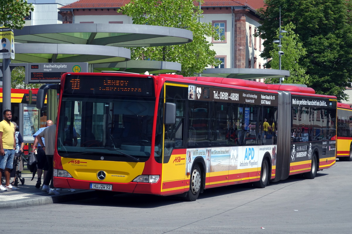 Гессен, Mercedes-Benz O530G Citaro facelift G № 92