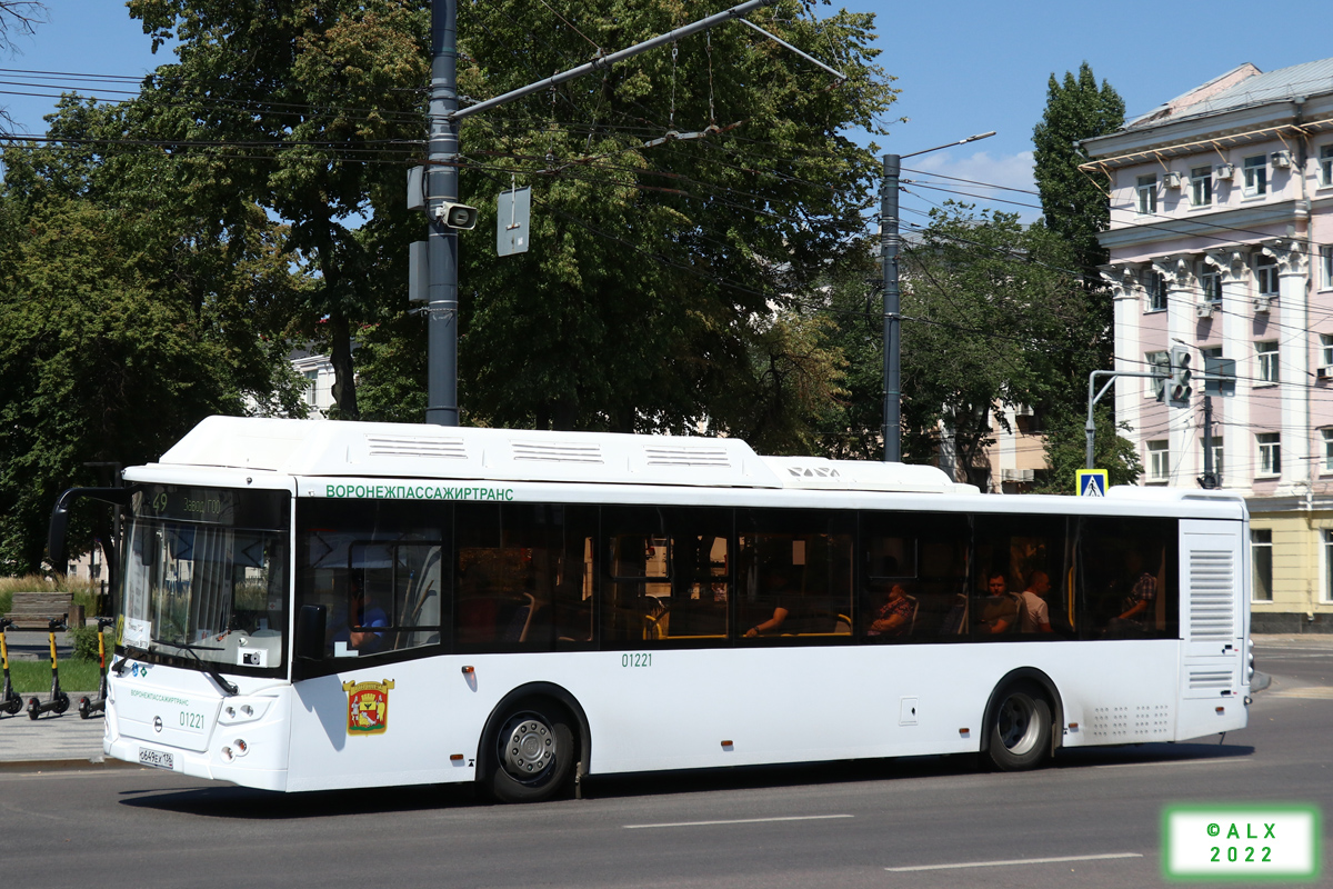 Воронежская область, ЛиАЗ-5292.67 (CNG) № 01221