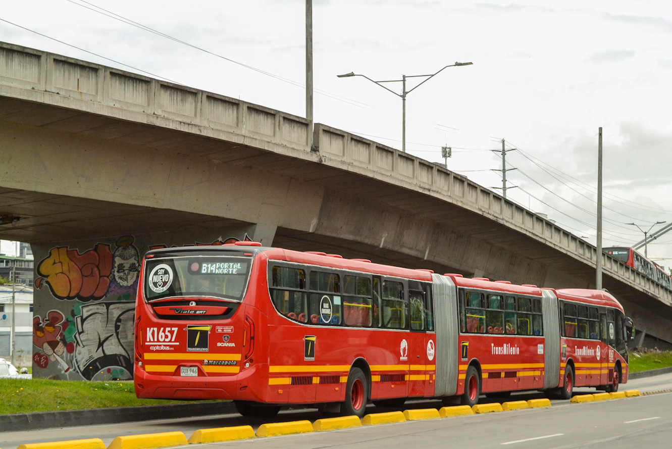 Колумбия, Marcopolo Gran Viale BRT S № K1657