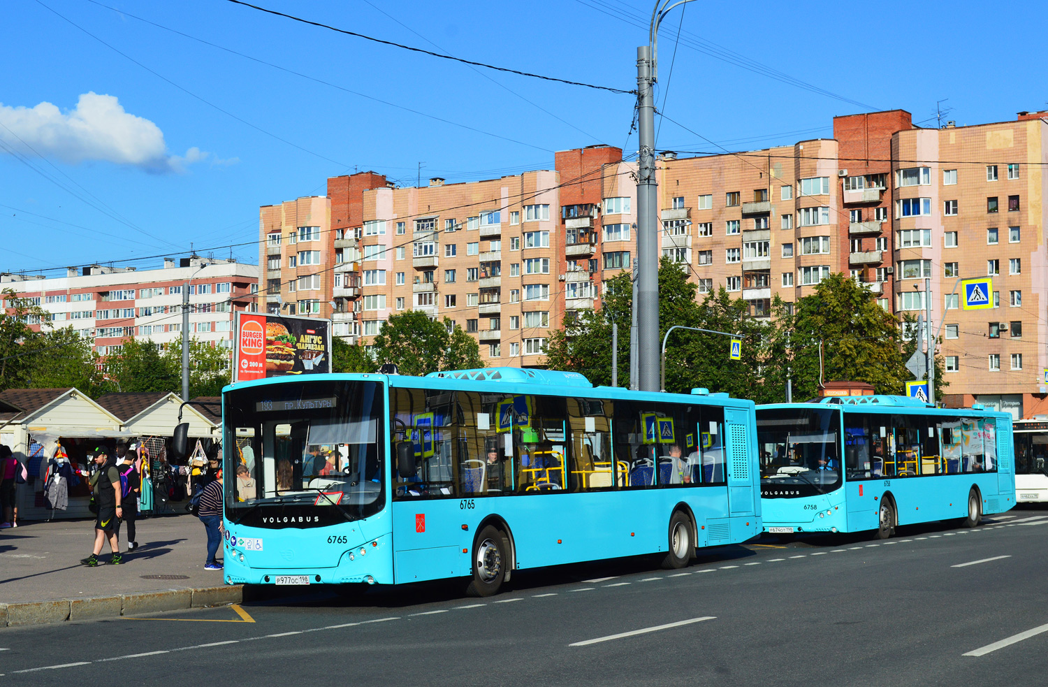 Sankt Peterburgas, Volgabus-5270.G2 (LNG) Nr. 6765
