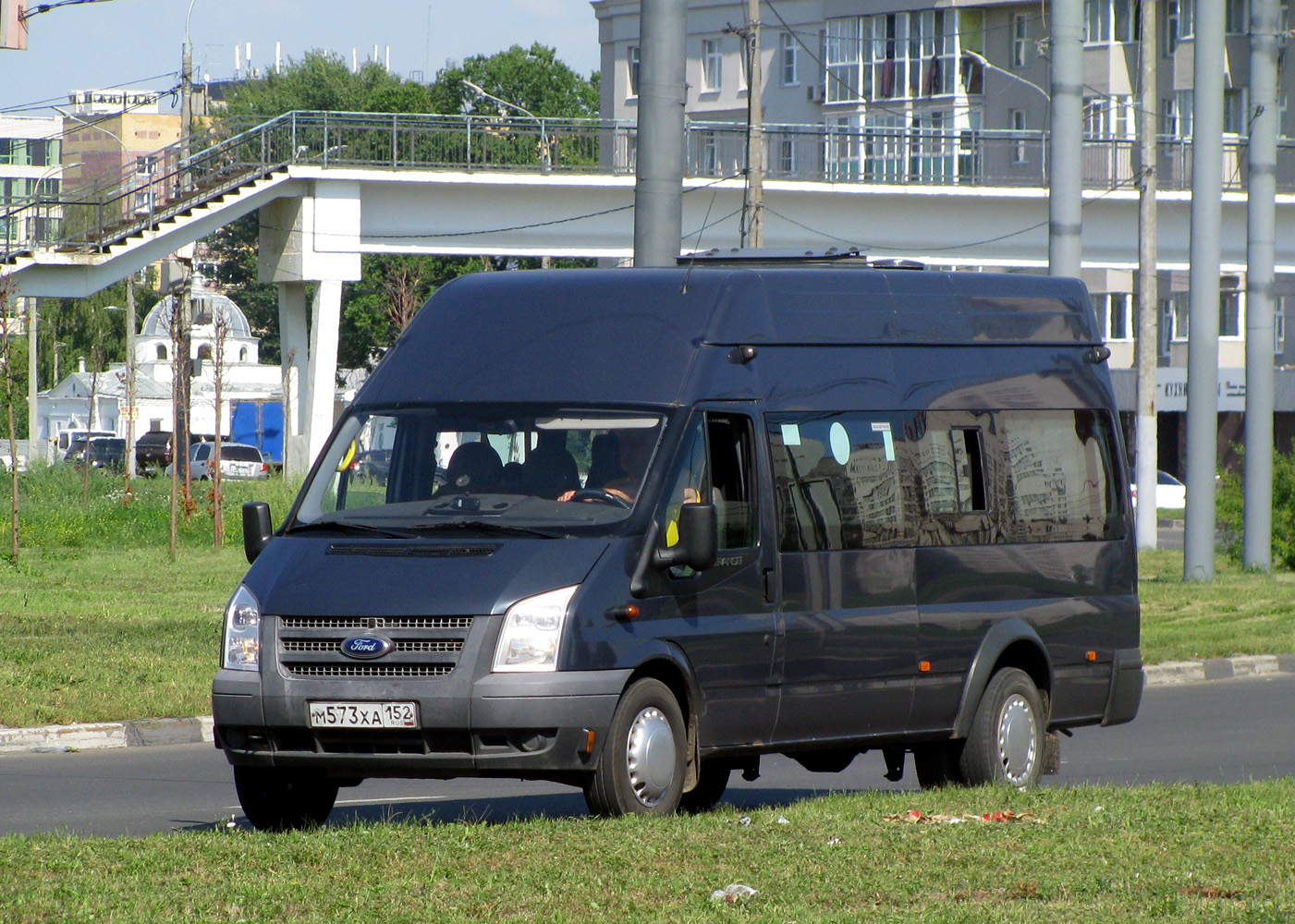 Нижегородская область, Нижегородец-222709  (Ford Transit) № М 573 ХА 152