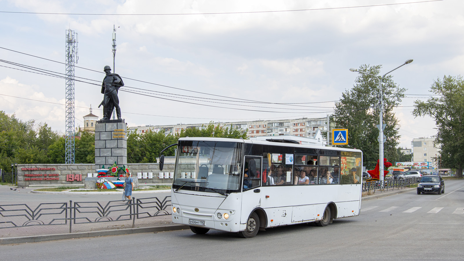 Свердловская область, Богдан А20111 № В 406 МТ 196