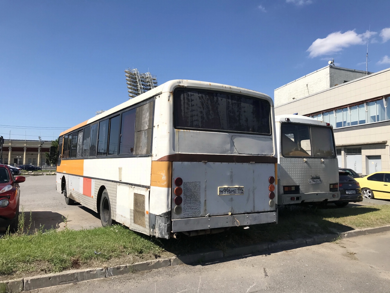 Москва, Hyundai AeroCity № Н 996 МЕ 199