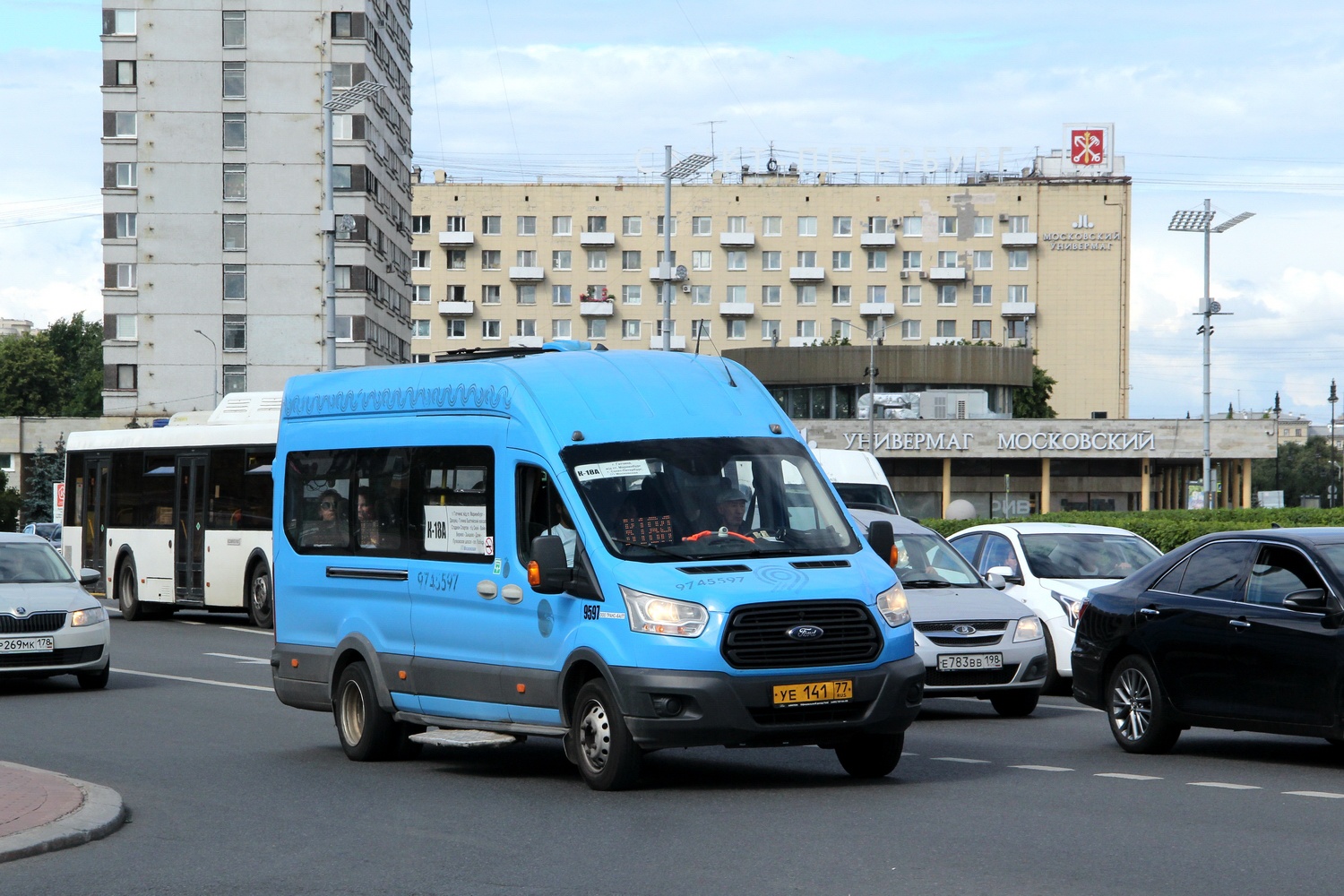 Ленинградская область, Ford Transit FBD [RUS] (Z6F.ESG.) № 9597