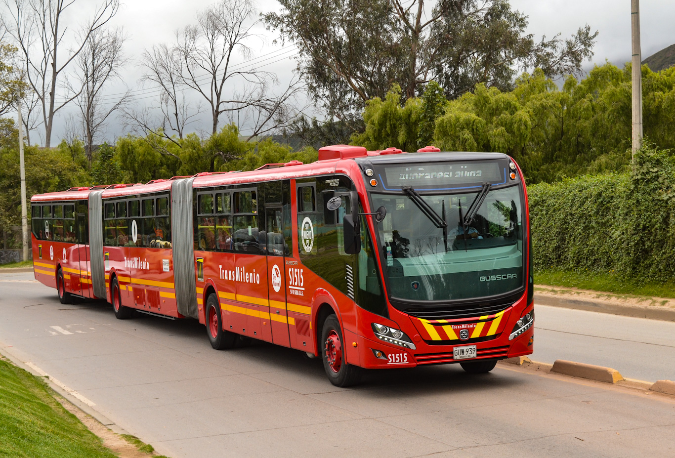 Колумбия, Busscar Urbanuss Pluss S5 BRT № S1515