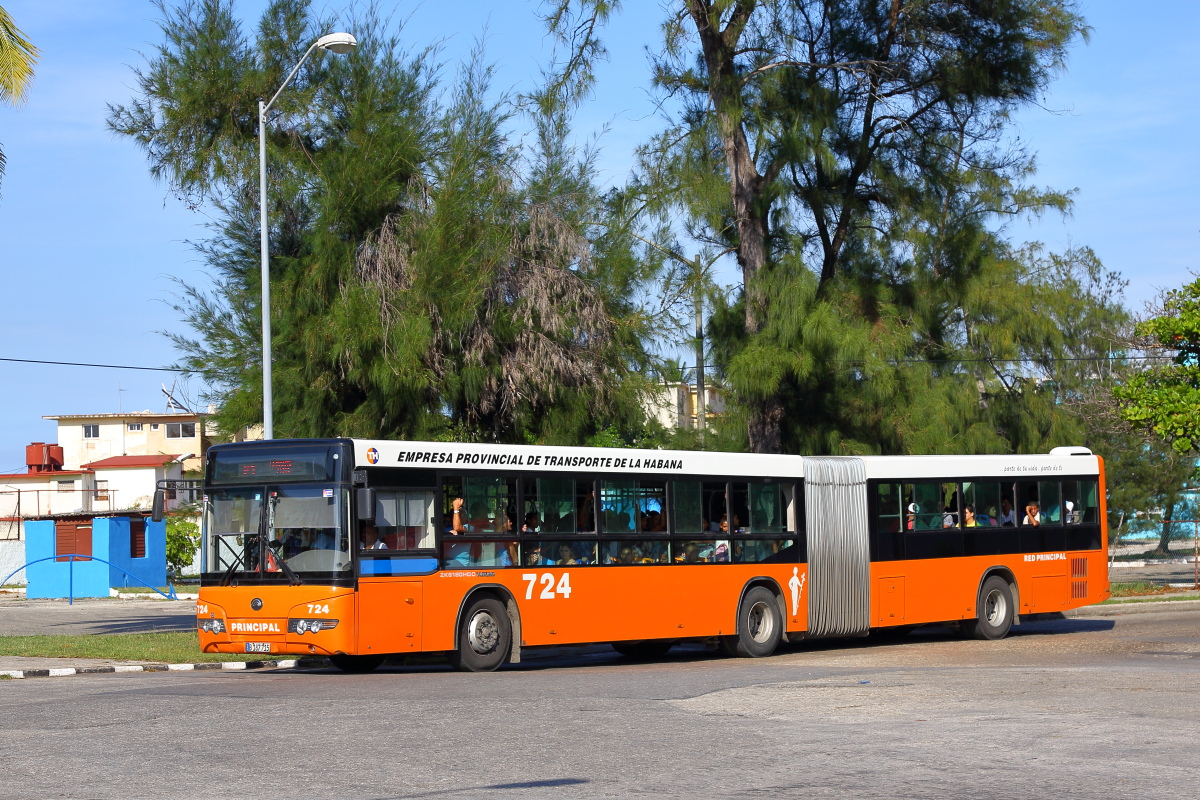 Куба, Yutong ZK6180HGC № 724 Куба, Yutong ZK6180HGC № 724