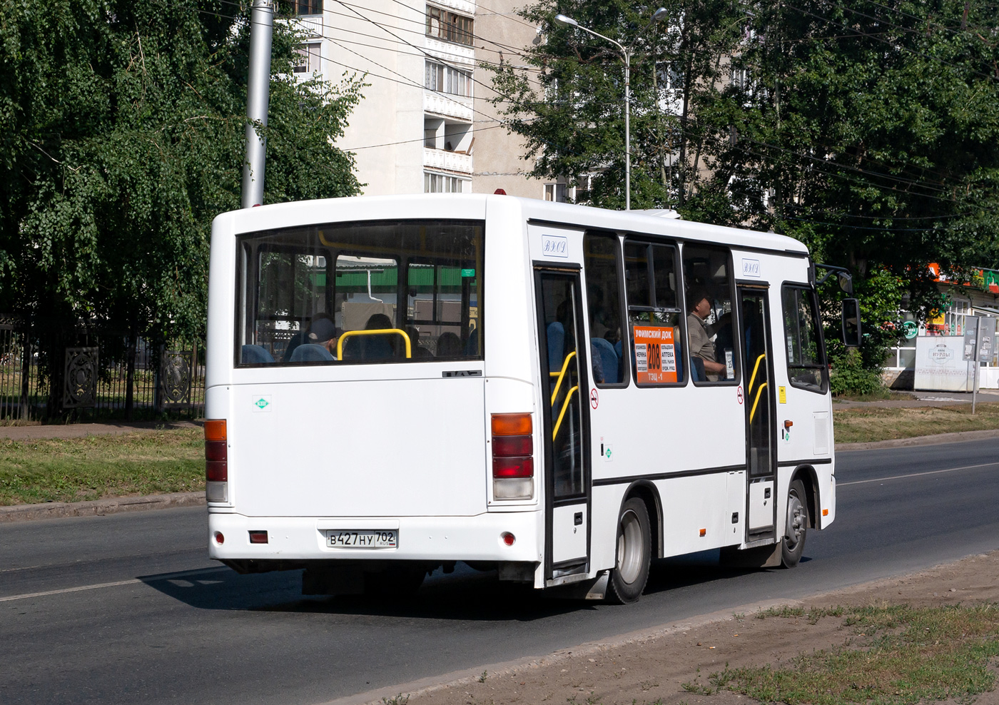 Башкортостан, ПАЗ-320302-12 № В 427 НУ 702 Башкортостан, ПАЗ-320302-12 № В 427 НУ 702