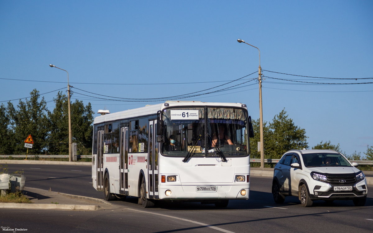 Красноярский край, ЛиАЗ-5293.53 № В 708 НХ 124