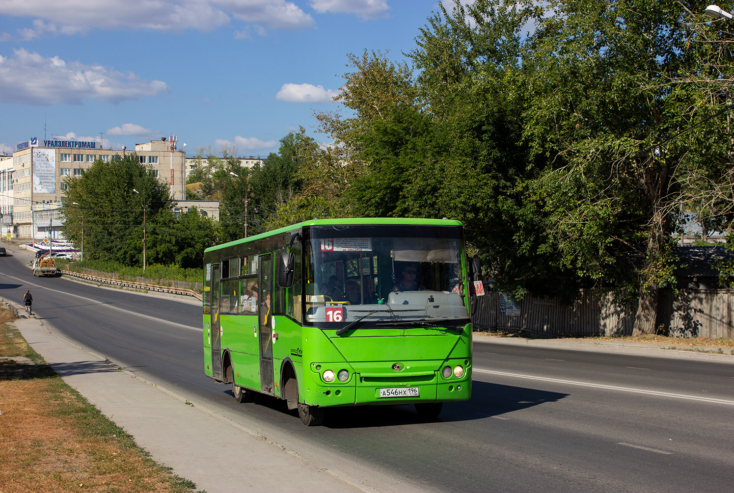 Свердловская область, Богдан А20111 № А 546 НХ 196