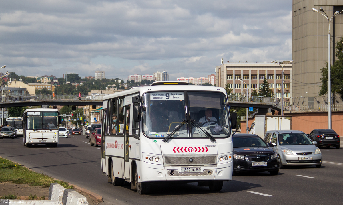 Красноярский край, ПАЗ-320302-22 "Вектор" № Т 222 ОА 124